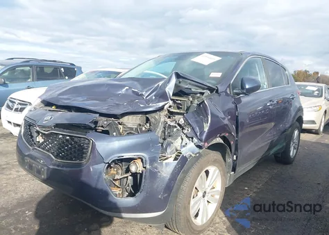 2018 Kia Sportage Lx from USA, damaged, VIN KNDPMCAC7J7450153